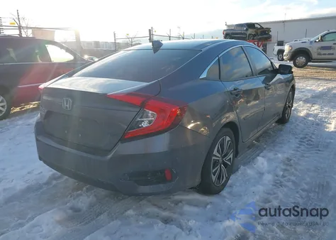 2018 Honda Civic Ex-L z USA, uszkodzony, nr VIN JHMFC1F79JX029967